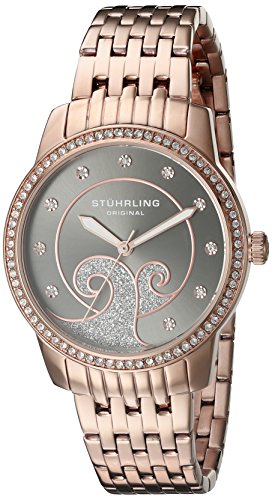 Stuhrling Original Women 's 569.05 Coronet QuartzXtXL[Crystals Rose TonesNuXbgrv