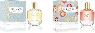 Elie Saab Set Regalo Mujer – Girl of Now 90 ml + Girl of Now Forever 90 ml – Eau de Parfum Florales Gourmand y Afrutados – Energía Positiva y Feminidad Radiante