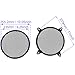 HAJXZH 2pcs 10 Inch Speaker Grill Cover Mesh Car Audio Subwoofer Grill Grille Cover Guard Protector with Screws for Home Audio Car Speaker