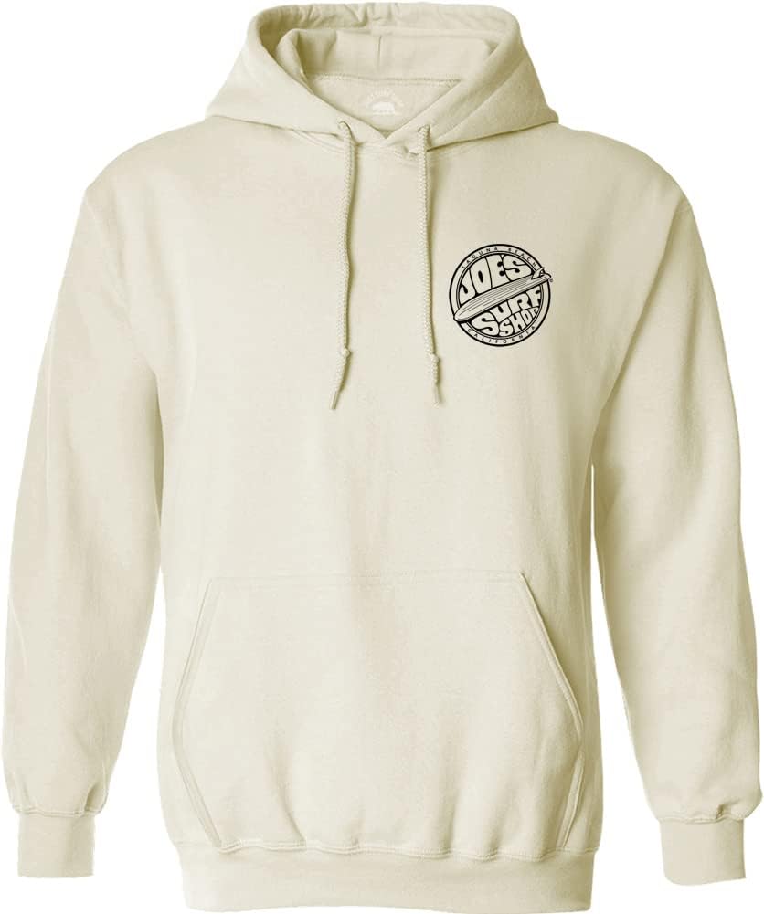 JOES SURF SHOP Men's Fins Up Logo Pullover Hoodies