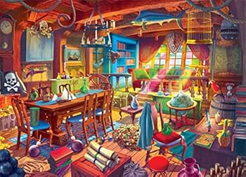 Hardcover Brain Tree - Pirate 1000 Piece Puzzle for Adults: With Droplet Technology for Anti Glare & Soft Touch Book