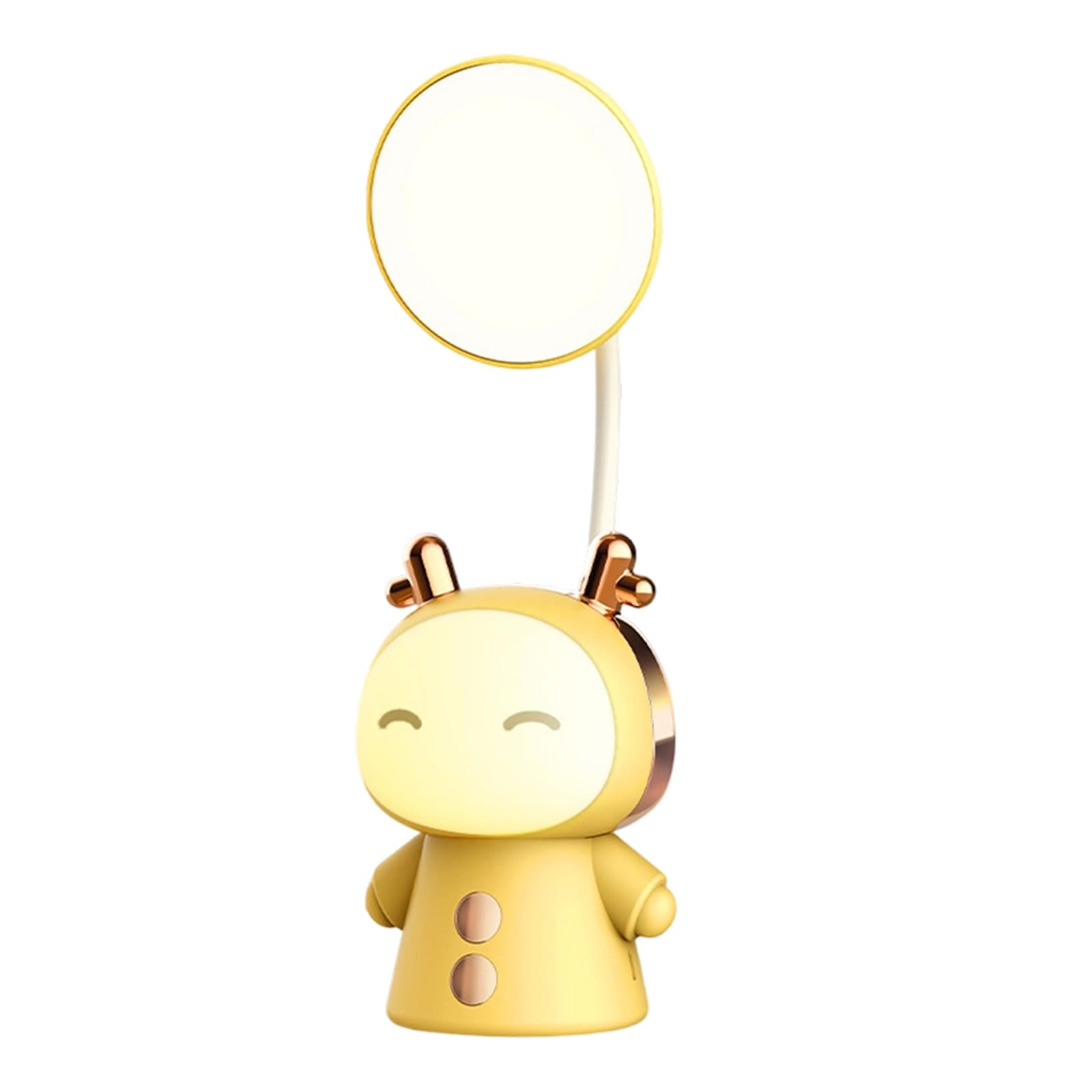 Tsophreniq Portable Cartoon LED Night Light USB Charging Desk Lamp Adjustable Bedside Led Night Light for Children Study Portable Cartoon Desk Lamp