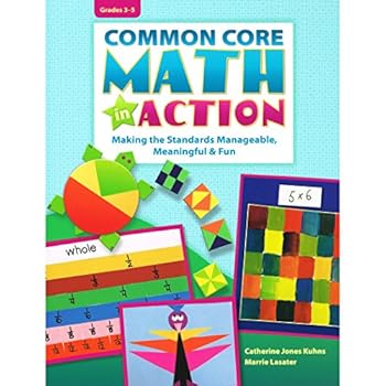 Perfect Paperback Crystal Springs Books Common Core Math in Action Grades 3-5 Book