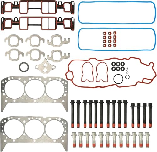 Image of IRONTEK Head Gasket Kit fit for Fit 96-06 Chevrolet GMC Isuzu 4.3L V6 OHV 12v VORTEC Cylinder Head Gasket Set #HS9354PT-6