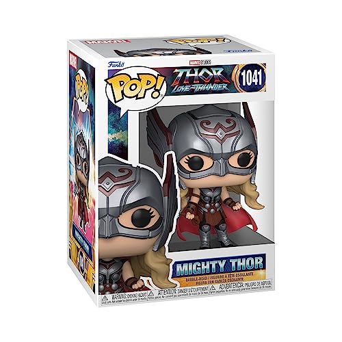 Funko Pop! Marvel: Thor: Love and Thunder - Mighty Thor - Vinyl-Sammelfigur...