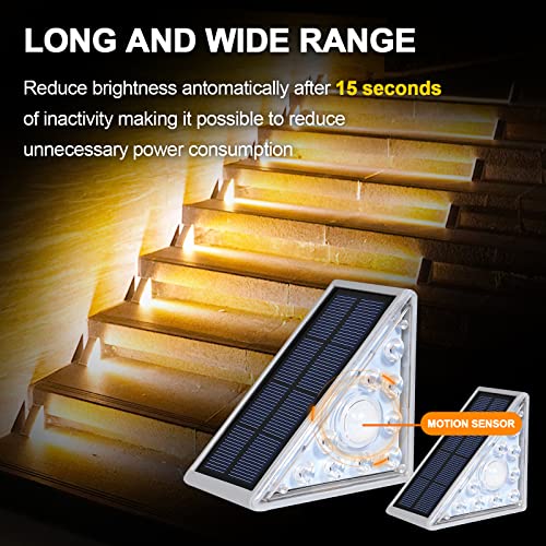Sunlight Encounter SL002-WARM WHITE-02P Solar Motion Sensor Step Light Waterproof Ip67 thumb #1