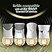 Air Wick Vibrant Plug In Scented Oil Warmer + Refills, Infused with Essential Oils, Plug In Air Fresheners for Home, Mixed Pack, Gadget + 3 ct