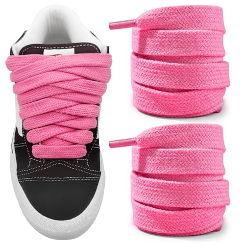 NDTEZUGT Ø15mm Fat Laces Breite Schnürsenkel für Skateboard Schuhe,...