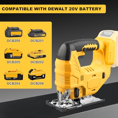 Cordless Jig Saw Compatible with Dewalt 20V