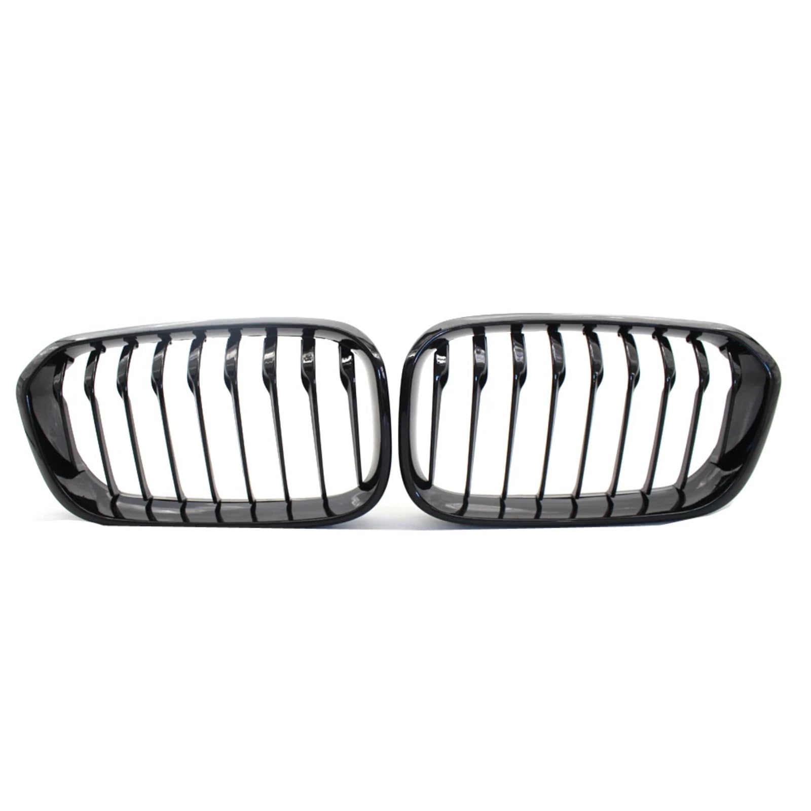 Parrillas negras brillantes de capó delantero para F20 F21, rejilla con ajuste original OEM 8