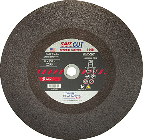 Freud-Diablo Aluminum Oxide Abrasive Wheels, Coated, Pack of 3, Compatible with Angle Grinder, Bench Grinder, Die Grinder