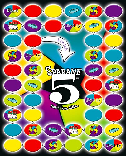 GOLIATH Sparane 5, Name 5, 926349.006 Board Game, Card Game and Questions for the Family Ages Twelve and Up, Multicoloured, 926349.006 - Image 4