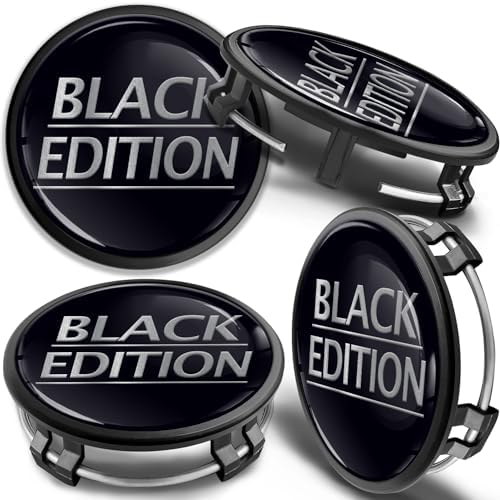 Coprimozzi Per VW E Skoda - 4 Pezzi 65mm, Nero E Rosso, Compatibili Con Multiple Modelli - Foto 7