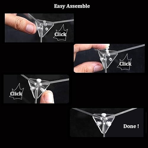 Miniatura 3 de Vitrina transparente para Lego 42154 Technic 2022 Ford GT 2022, a prueba de polvo, para modelos coleccionables (solo vitrina (0.079 in)