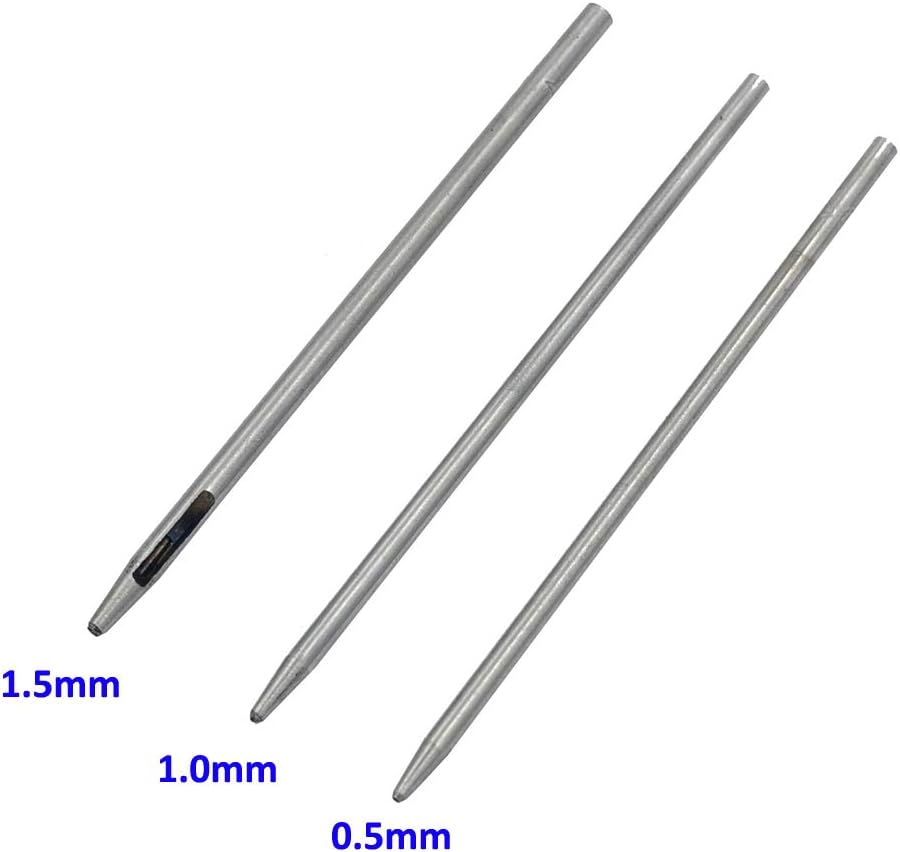DGOL Leathercraft 10 Sizes Hollow Punch Stitching Strap Belt Sharp Hole Puncher Punching Tool