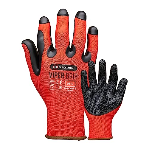 Blackrock Viper Ultra High Grip Safety Work Gloves, Heavy Du