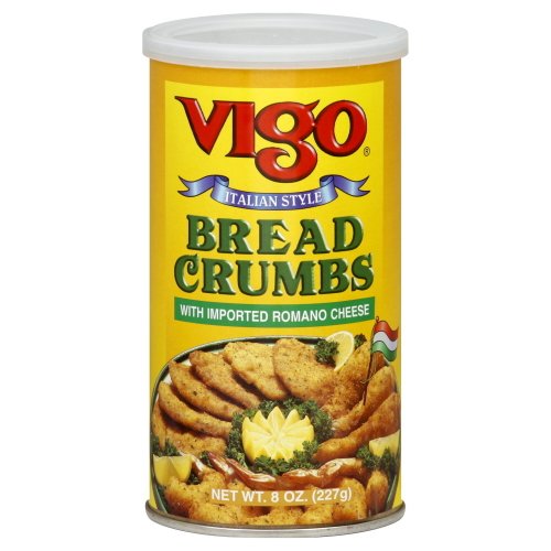 Vigo 8 Oz Seasoned Italian Style Bread Crumbs #TOP16