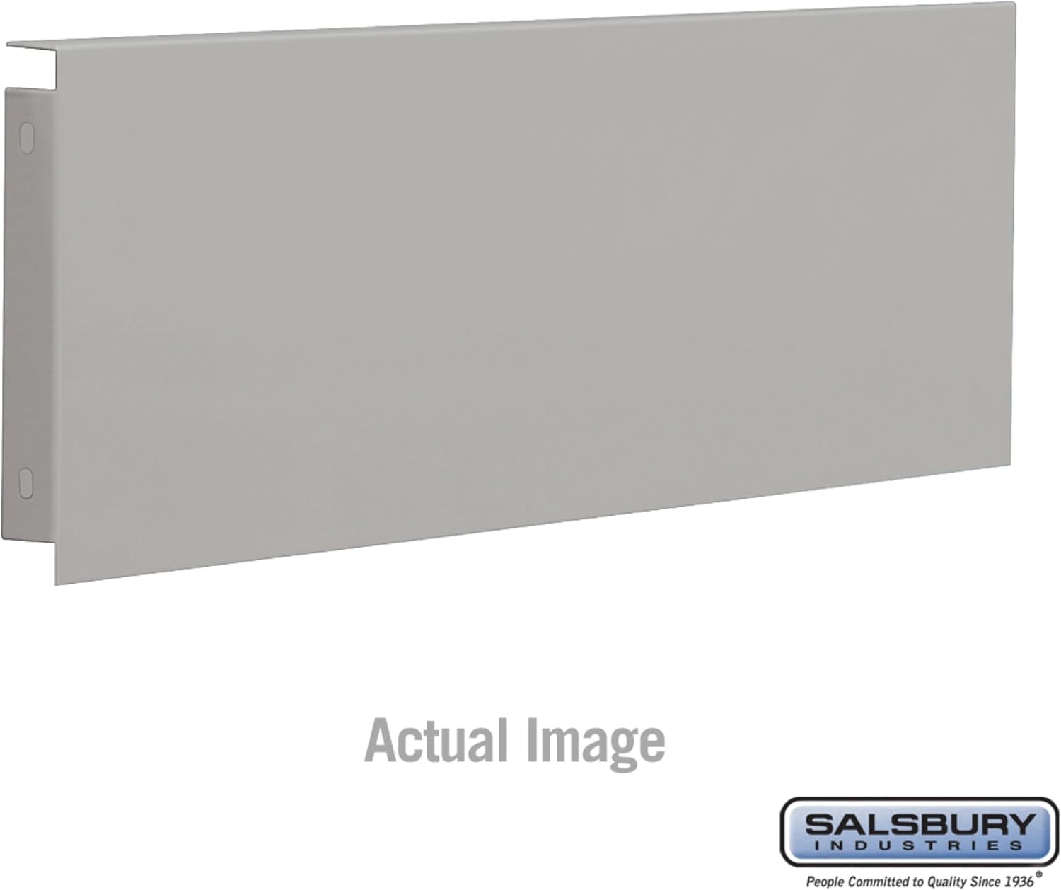 Salsbury Industries Front Base - for 18 Inch Wide Lockers - Gray