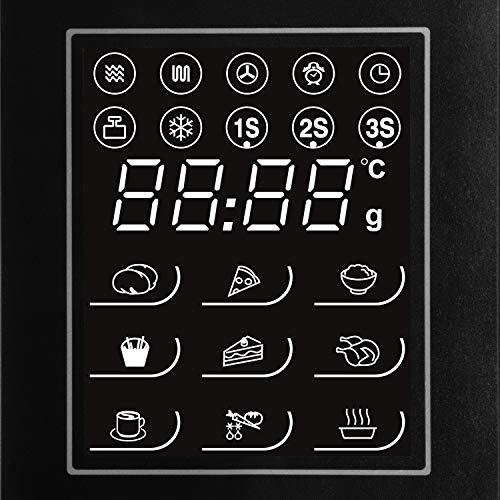 Sharp R890S 4-in-1 Flatbed Mikrowelle mit Heißluft, Grill und Konvektion / 28 L / 900 W / 1100 W Quarzgrill / 2100 Konvection / 14 Automatikprogramme / Gewicht- und zeitgesteuertes Auftauen / schwarz 8 Sharp R890S 4-in-1 Flatbed Mikrowelle mit Heißluft, Grill und Konvektion / 28 L / 900 W / 1100 W Quarzgrill / 2100 Konvection / 14 Automatikprogramme / Gewicht- und zeitgesteuertes Auftauen / schwarz