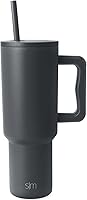 Vista 153 de Simple Modern - Vaso Trek de 40 onzas con asa y tapa con sorbete, taza de viaje de acero inoxidable con aislamiento, apta para portavasos Bosque