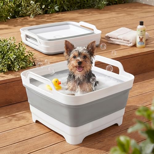 Panier de rangement jouets de bain premium au design pliable et durable - 2