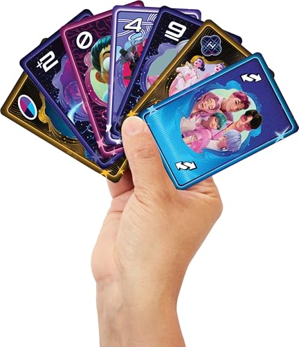 Image of Mattel Games UNO Netflix KPop Demon Hunters Card Game