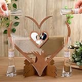 Anglechic Wedding Unity Sand Blended Family Sand Ceremony Kit Set Rustic Wedding Unity Ceremony Decorations...