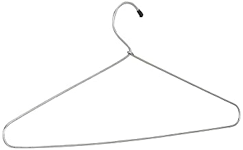 DeoDap Plastic Cloth Hanger which Fits 18 Inch Clothes for Cupboard and Drying(Multicolour) - Pack of 12