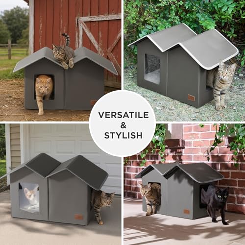 ReflexHeat Ex-Wide Outdoor Cat House - image 8