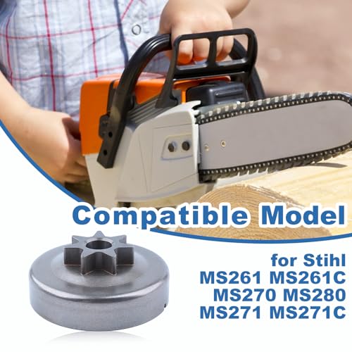 Roulement rondelle E-Clip Stihl MS271 MS261 pignon embrayage - 3