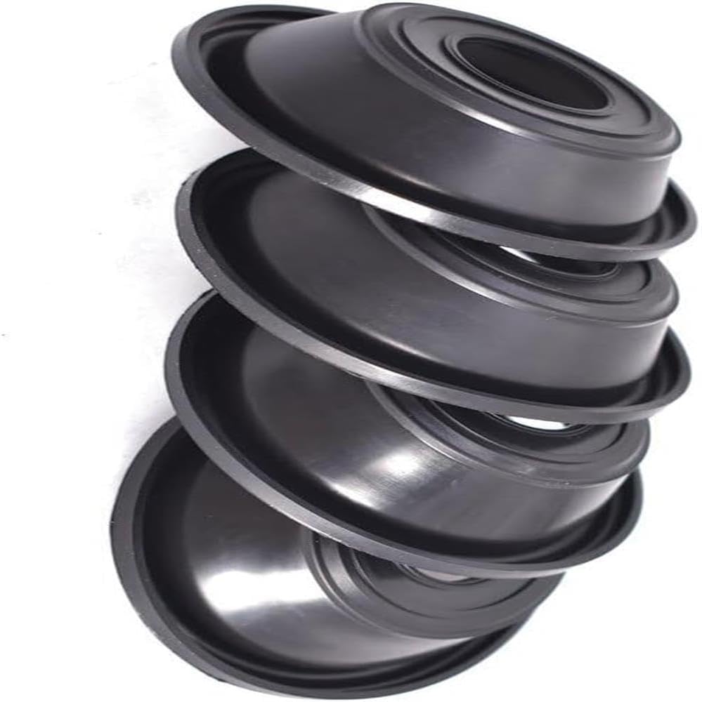 4Pcs Carburetor Diaphragm For Kawasaki EX250 Ninja 250R 1986-2012 CVK CarbOEM for Genuine Replacement