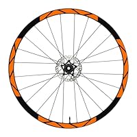 Adesivi Per Cerchi Bici - 27.5 Pollici, Bianchi, Larghezza 2cm, Compatibili BTWIN
