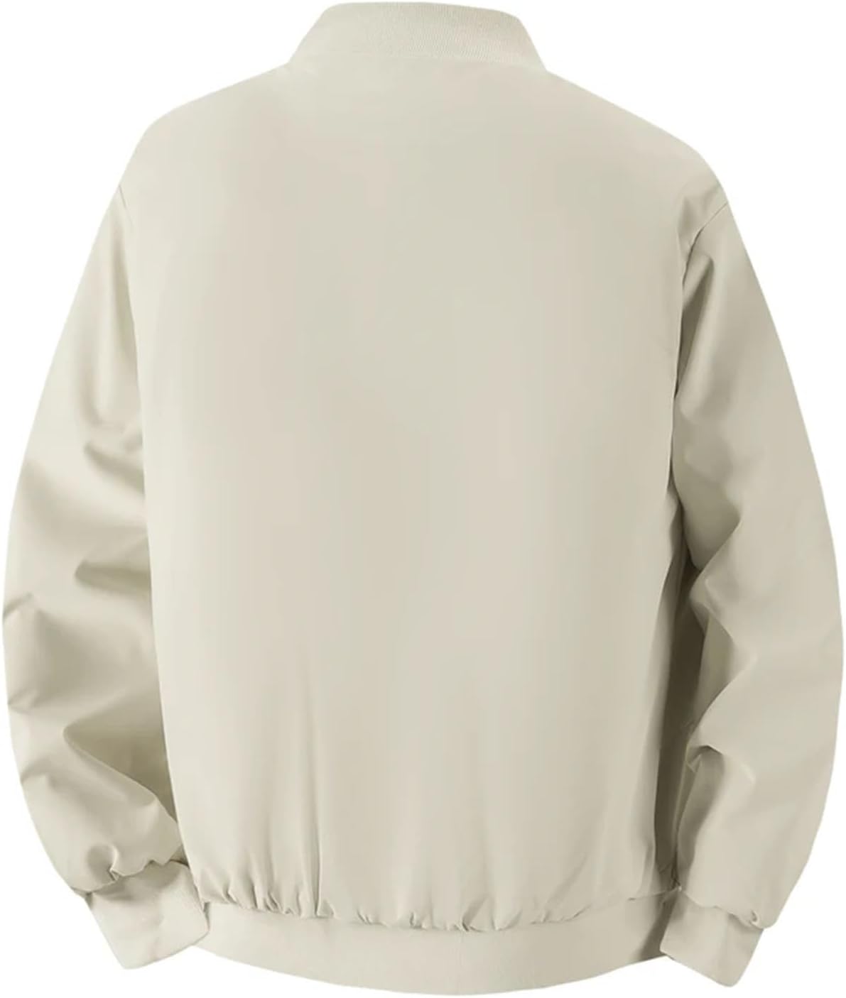 Men's Lightweight Outdoor Fashion Jacket Collar Comfortable Sports Windproof Coat With Pockets