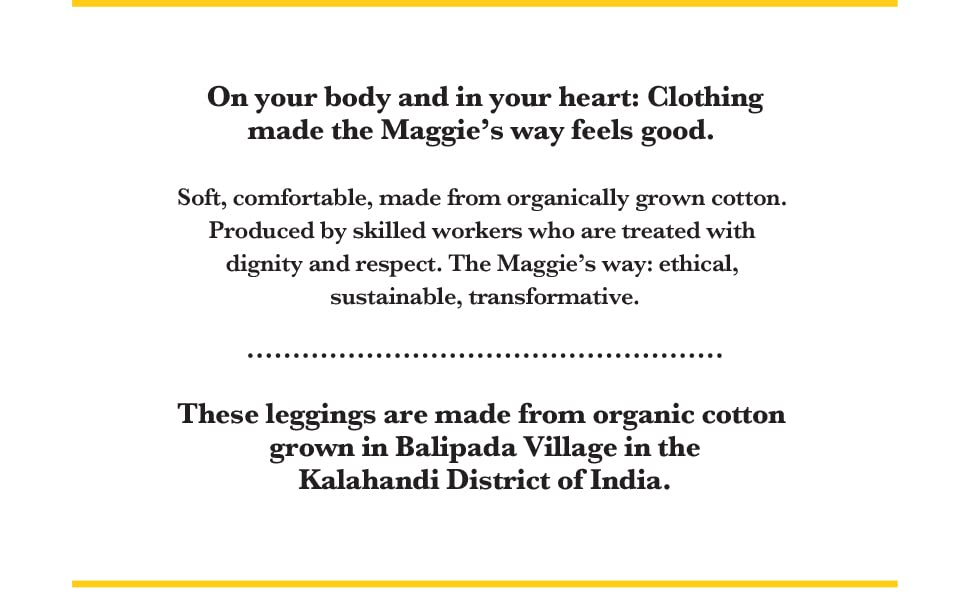 Maggie's Organics Cotton Base Layer Leggings - Ankle Length - Soft & Stretchy4