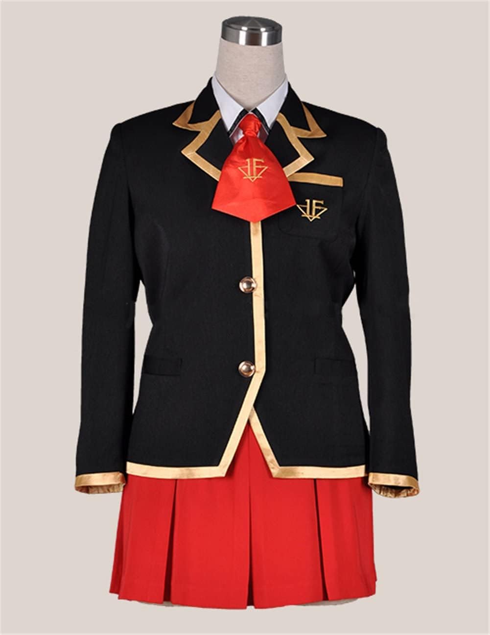 バカとテストと召喚獣　バカテス　女子冬制服　コスプレ　衣装 LONGSHUMU バカとテストと召喚獣（バカテス） 文月学園 清水美春 女子