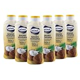Milmil Bagno Schiuma, Fragranza Latte di Cocco, Dermatologicamente Testato PH Fisiologico - 6 x 1000 ML