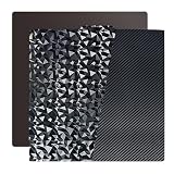 IdeaFormer-3D Smooth PEO PET Spring Steel Plate with Magnetic Plate for Artillery Sidewinder X1/X2 for Creality CR-10/CR-10S/Anet A8 Plus for QIDI Plus 4, Flexible PEO PET Print Bed 310x310mm