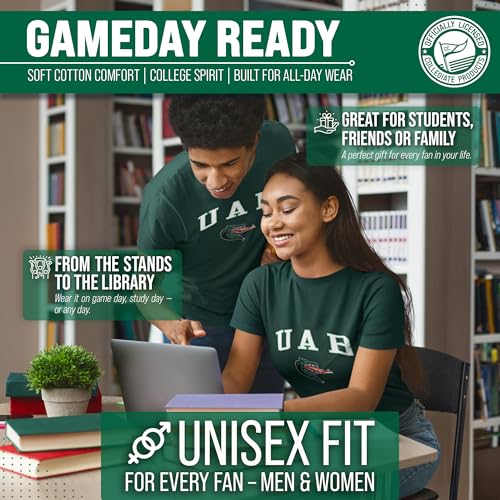 Image of NCAA Gameday Cotton T-Shirt for Men and Women | Officially Licensed NCAA Tee - Preshrunk Ring-Spun Cotton - Screen-Printed Team Logo