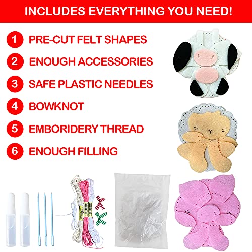 Felt-DIY-Sewing-Crafts-Farm-Animal-Toy-DIY-Set-Farm-Animal-Toy-DIY-Making-Kit-Stitch-Sew-Your-Toy-Stuffed-3-DIY-Crafts-Set-for-Kids Felt-DIY-Sewing-Crafts-Farm-Animal-Toy-DIY-Set-Farm-Animal-Toy-DIY-Making-Kit-Stitch-Sew-Your-Toy-Stuffed-3-DIY-Crafts-Set-for-Kids