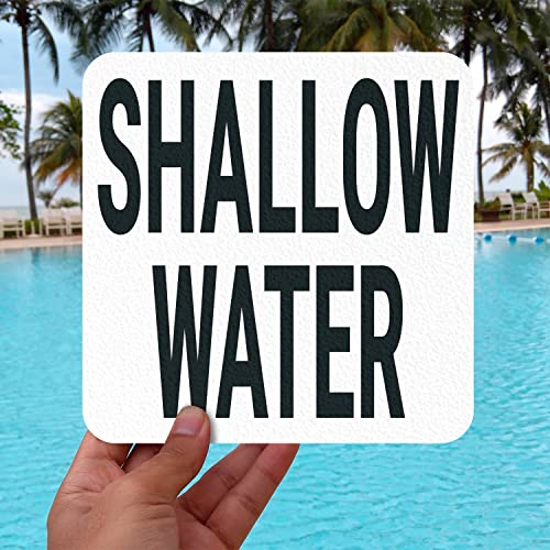 Marcador adhesivo antideslizante para profundidad piscina miniatura 6