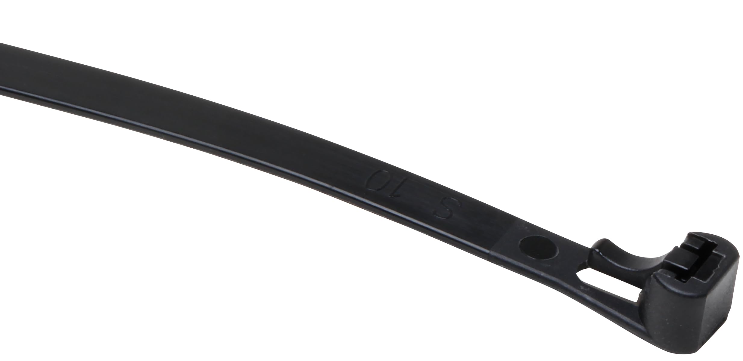 Kopp 50 Stück Kabelbinder 7,5 X 370 Mm, Material Nylon Polyamid 6.6, Schwarz, UV-beständig Und Witterungsbeständig, 328515037