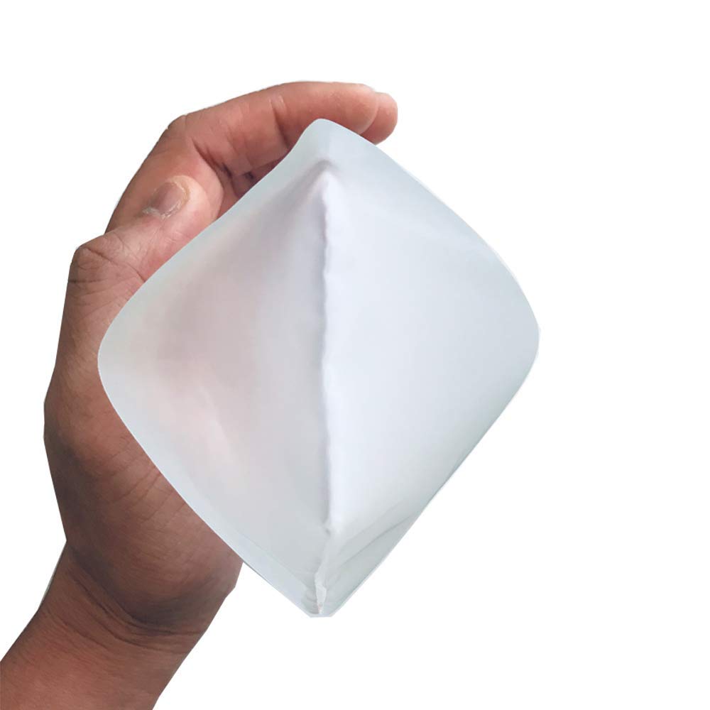 50 Mikron | Premium Nylon Teefilter Press-Siebbeutel | 12,7 x 12,7 cm | 25 Stück | Alle Mikrometer und Größen erhältlich