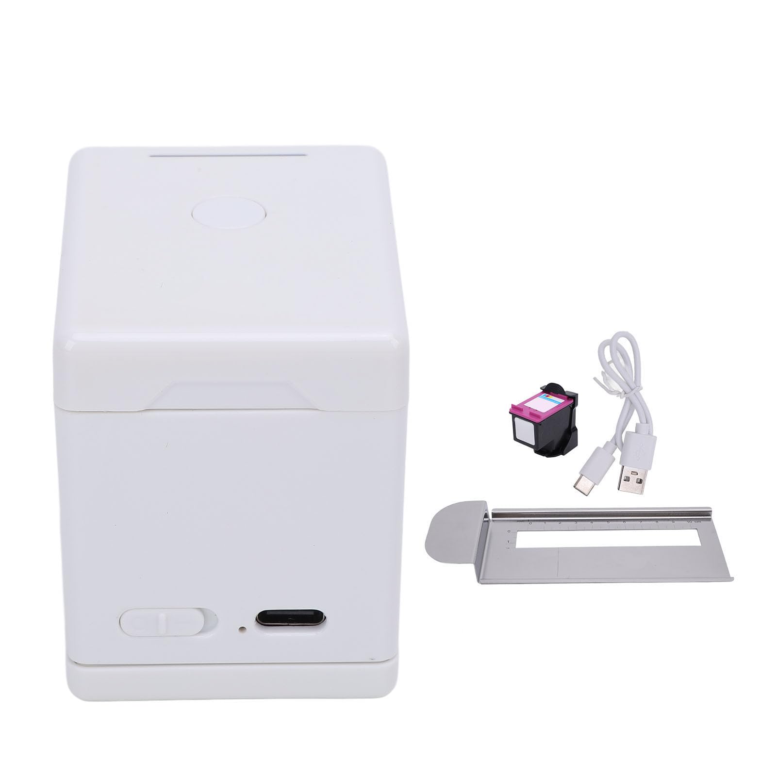 Walfront Handheld Food Print Pen Portable Mini Food Grade Inkjet Printer with Roller Sensor Technology, for Customizing Images on Desserts, Cakes and Drinks