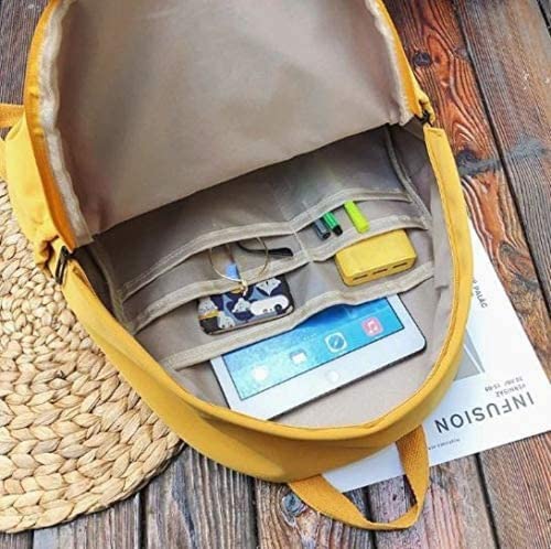 B17 Mochila Impermeável Feminina Escolar Fashion Resistente (Preto)