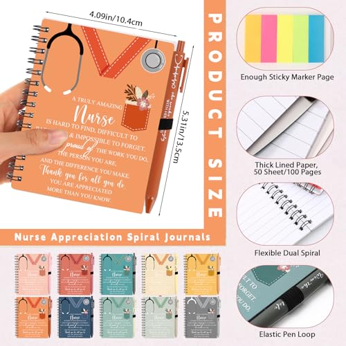 Carnet à spirale 2025 pour ne plus perdre vos stylos et vos notes de bureau - 2
