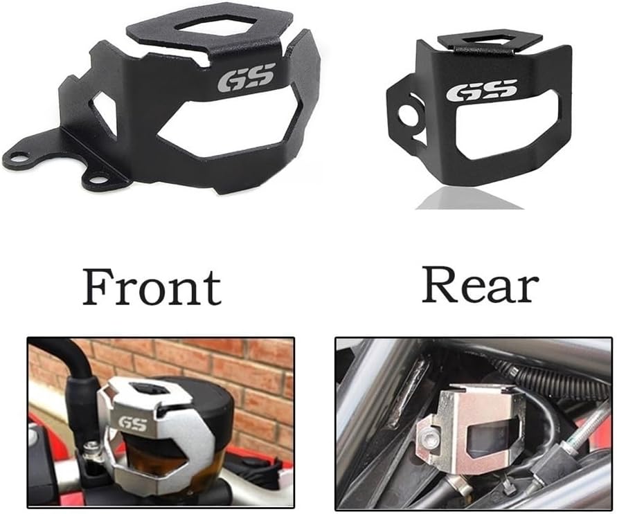 Guard Brake Fluid Reservoir for F800GS F700GS 2008-2013 2014 2015 2016 2017 2018 Motorcycle Front Rear Brake Fluid Tank Reservoir Guard Cover Protect
