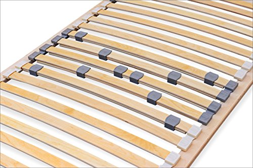 ECOFORM Lattenrost MIT Härtegradregulierung 80x200, 90x200, 100x200 - vom Hersteller (90 x 200 cm) – Bild 4