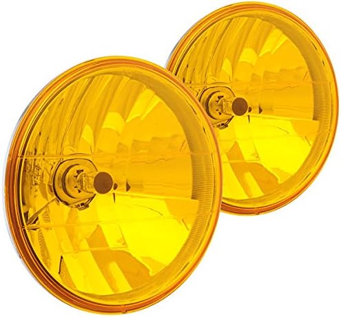 Amazon Bigone ビッグワン H4 ヘッドライト Hid対応 マルチリフレクター 丸型 イエロー ジムニー パジェロミニ ジュニア ロードスター Rx 7 フェアレディz ハイゼット サンバー アトレークラシック ヘッドライト本体 車 バイク