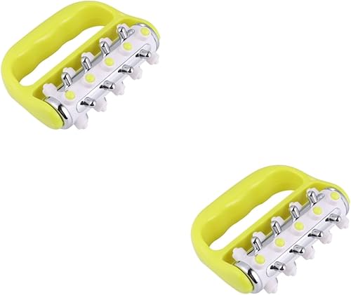 Miniatura 11 de NOLITOY 3pcs Plastic Fascia Roller Massager for Body Ergonomic Muscle Roller for Neck Back Arms and Legs Manual Therapy Tool for and Blood