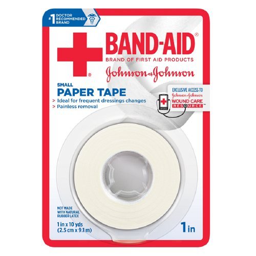 Buy BandAid Paper Tape, Small 1 ea Pack of 3 Online at Low Prices in